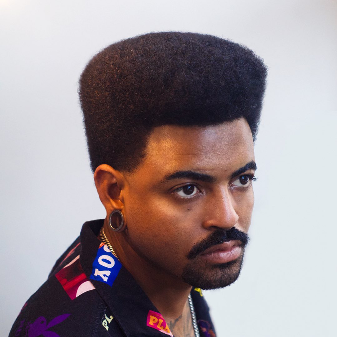 90s hair for Black men