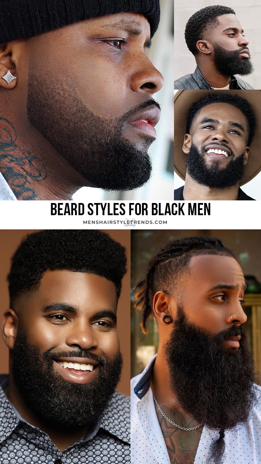 Beard styles for Black men