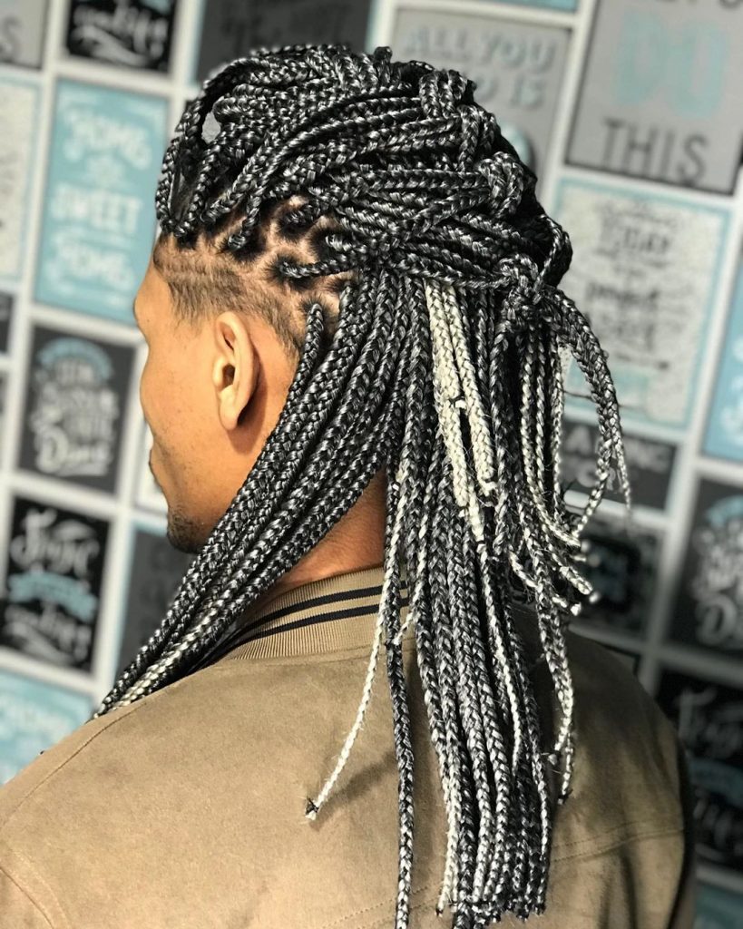 Box braids hairstyles men