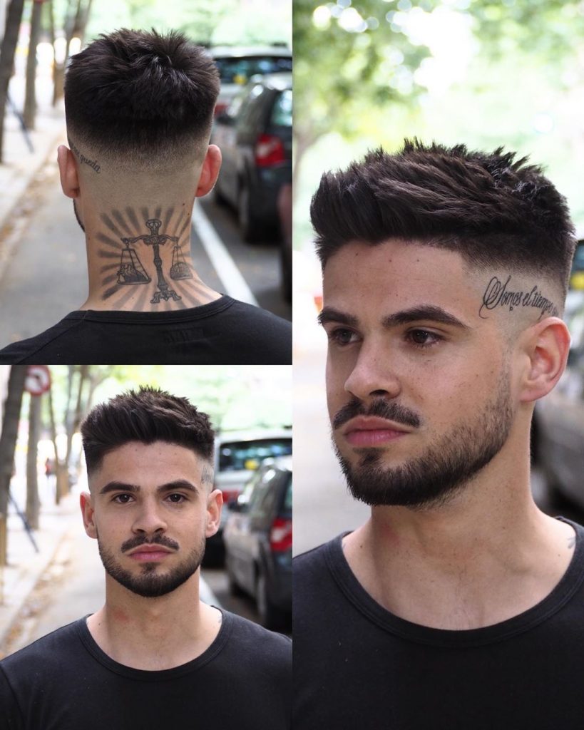 Spiky hairstyles for thick hair men