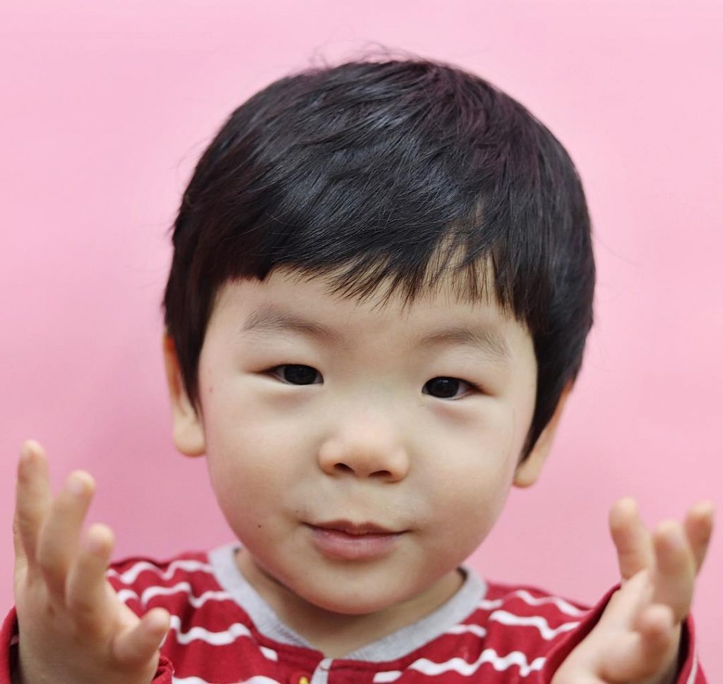 cute toddler boy haircuts with bangs