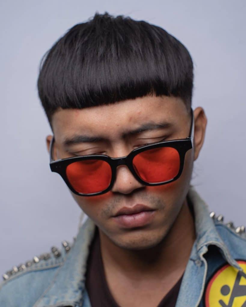 Edgar haircut for Asian men