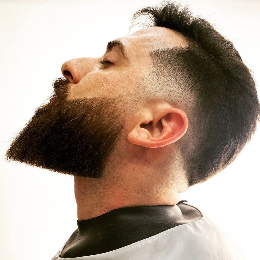 Long beard fade styles