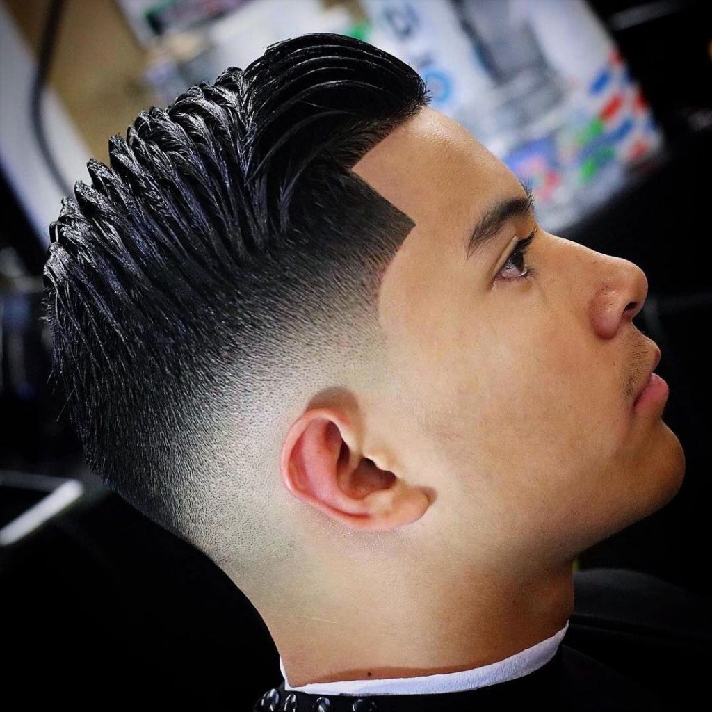 Fade haircuts for young men