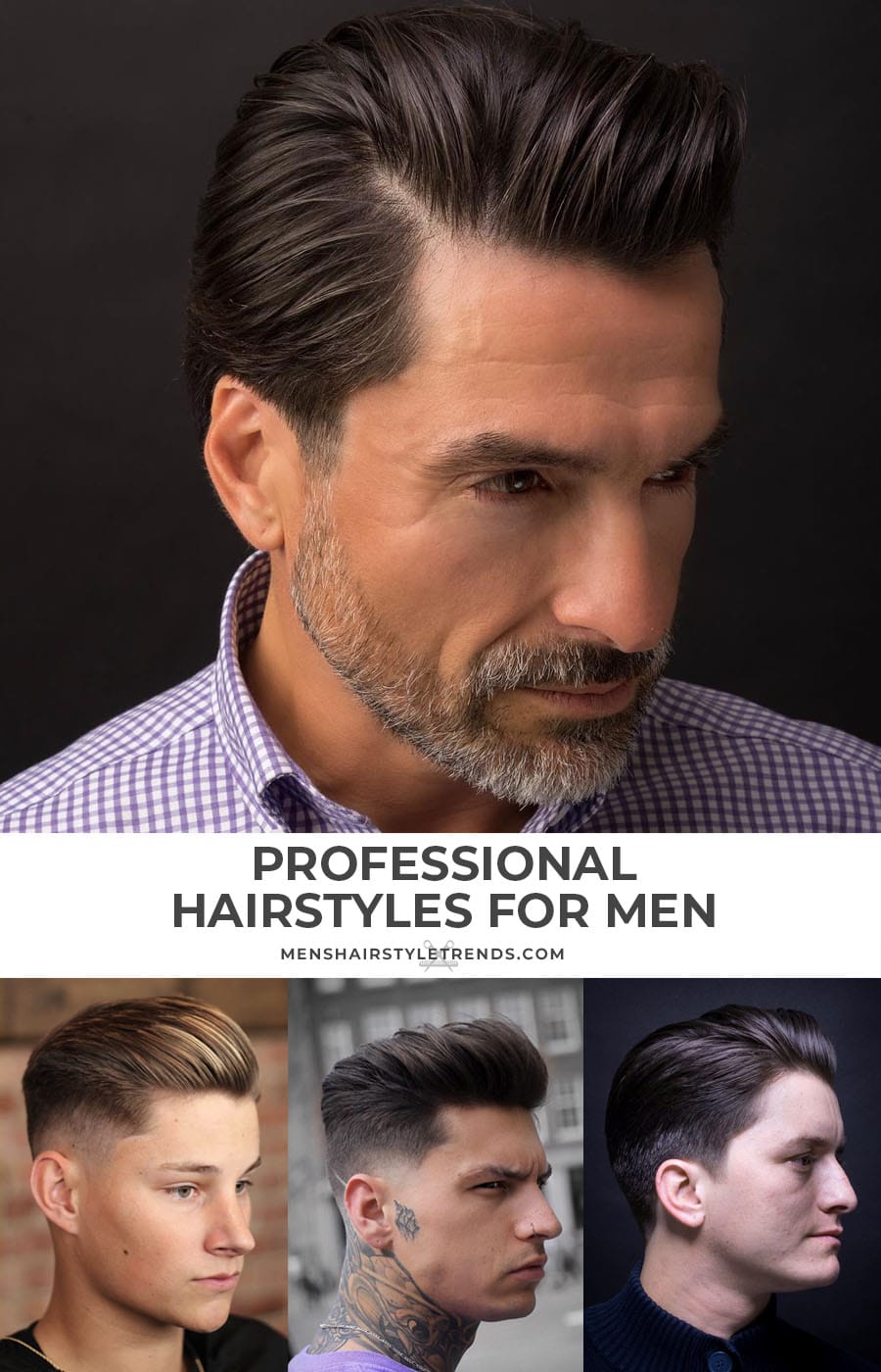 Professional Hairstyles For Men - Medium Length