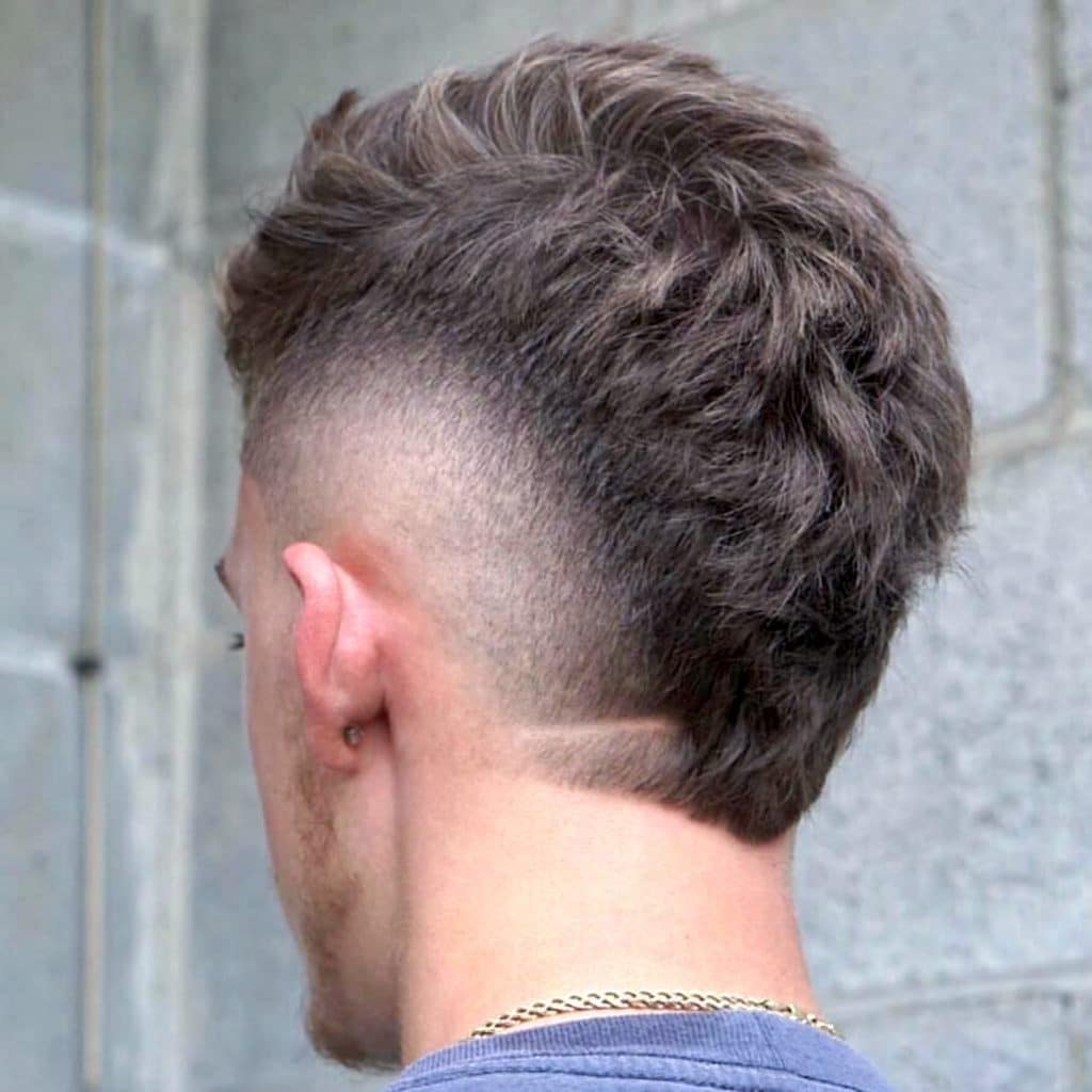 Short Mohawk Fade Haircut