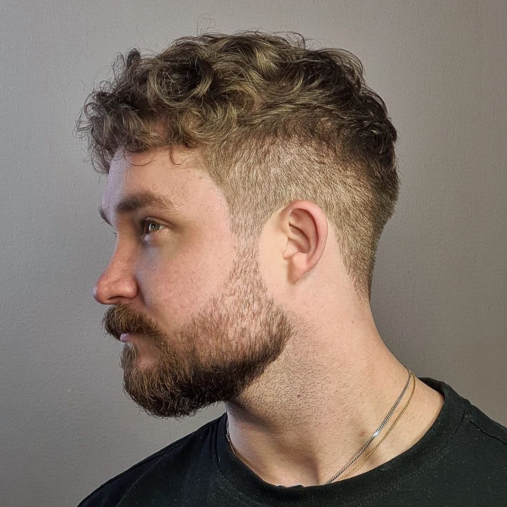 Short Haircut For Curly Hair Men