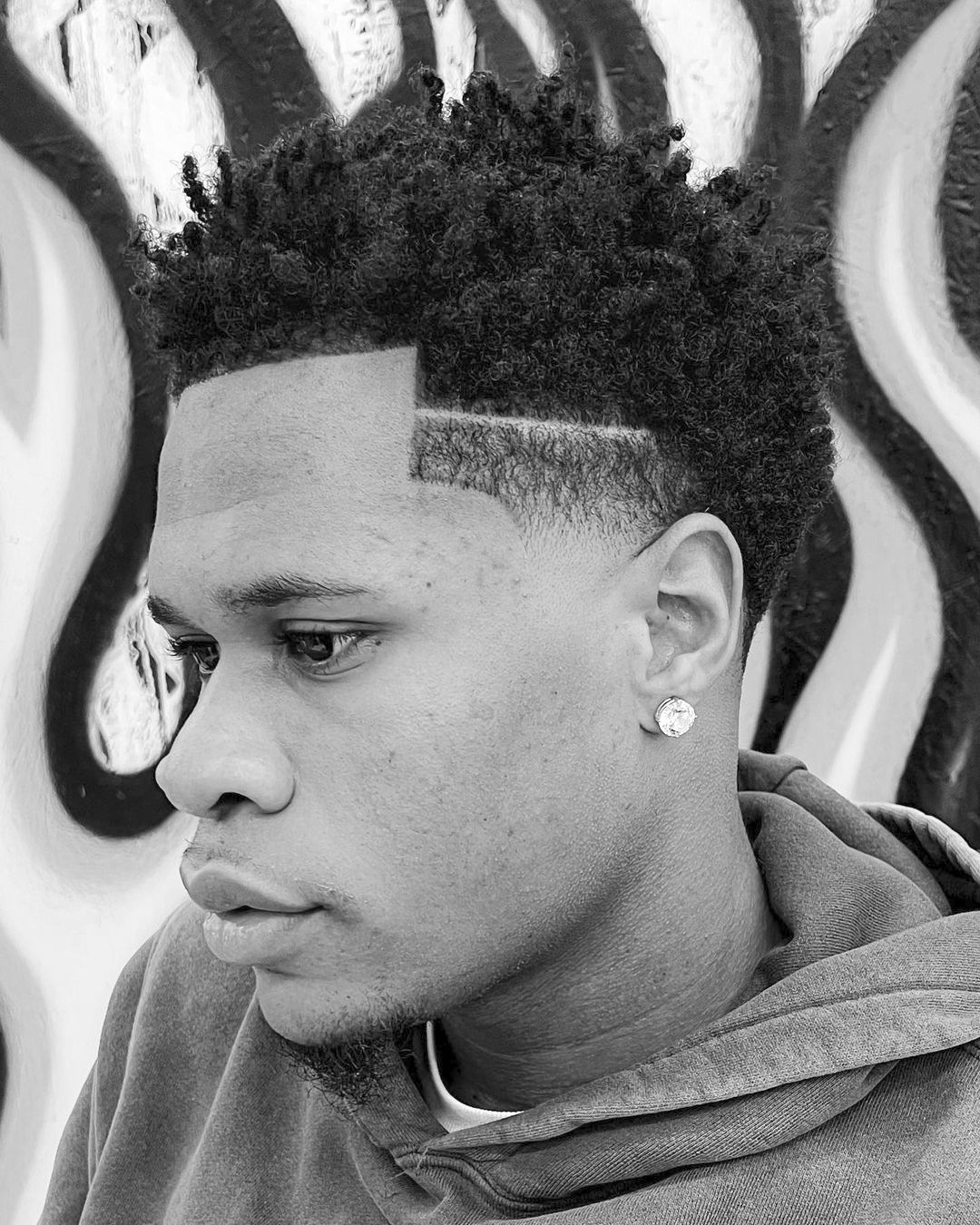 Natural short haircuts for Black men  - boxer Devin Haney