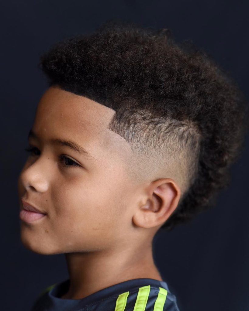 Wide Mohawk For Black Kids