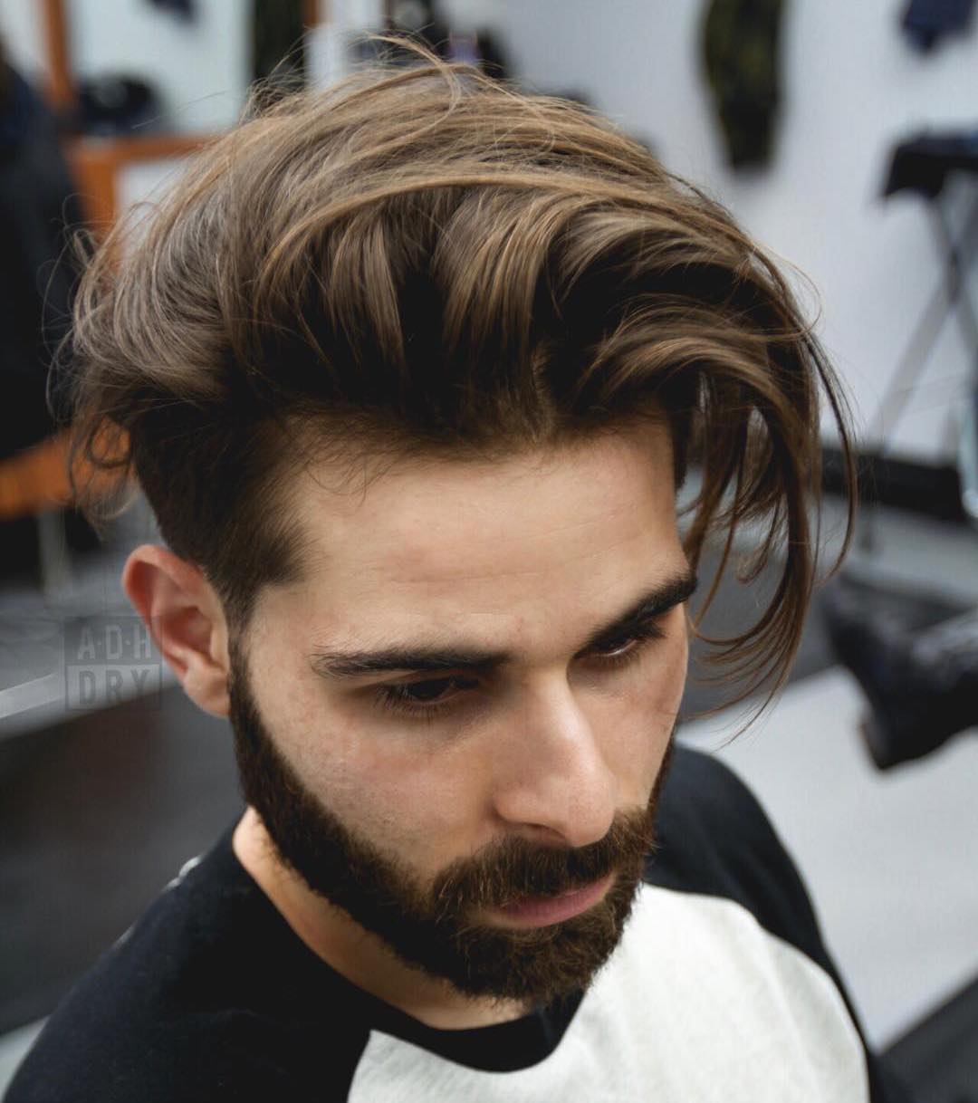 andrewdoeshair short sides long hairstyle for men