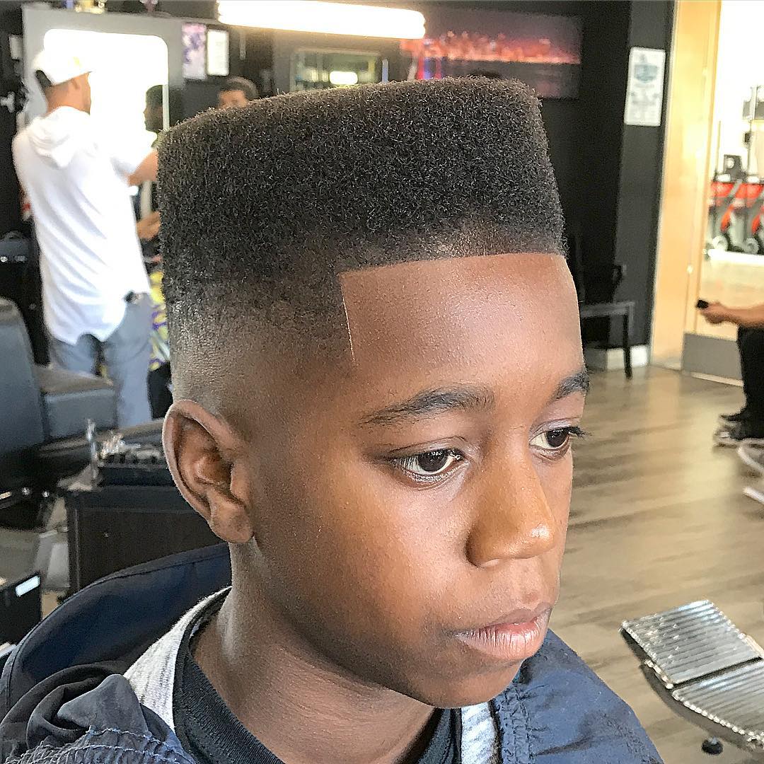 Box fade haircut