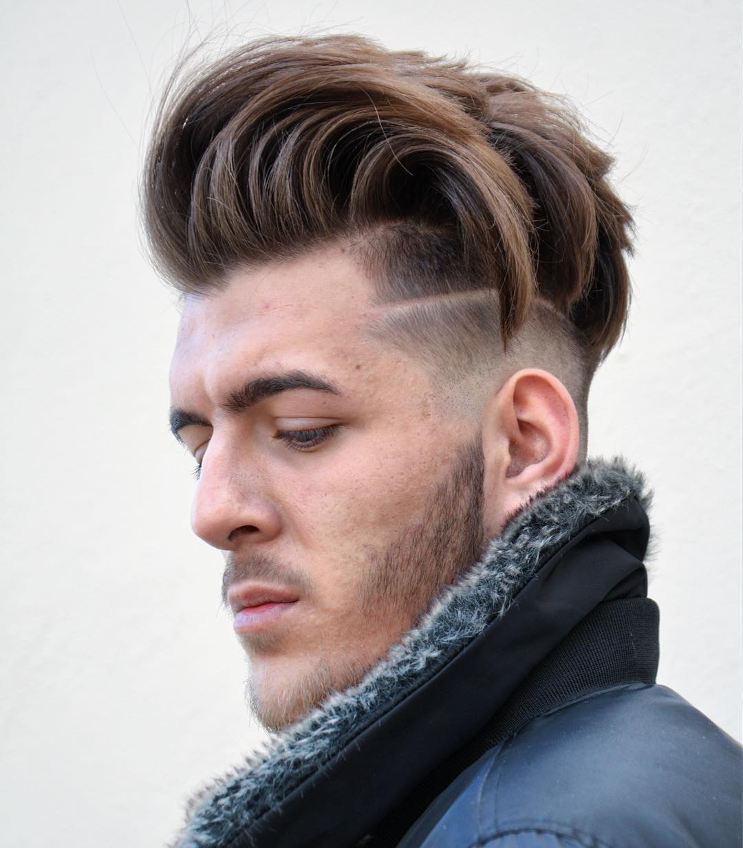 Mens hairstyle for thick hair