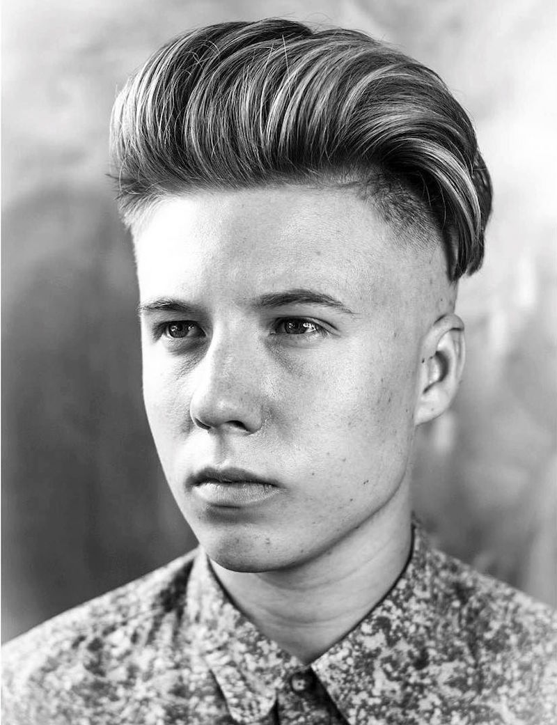 Undercut for thick hair men