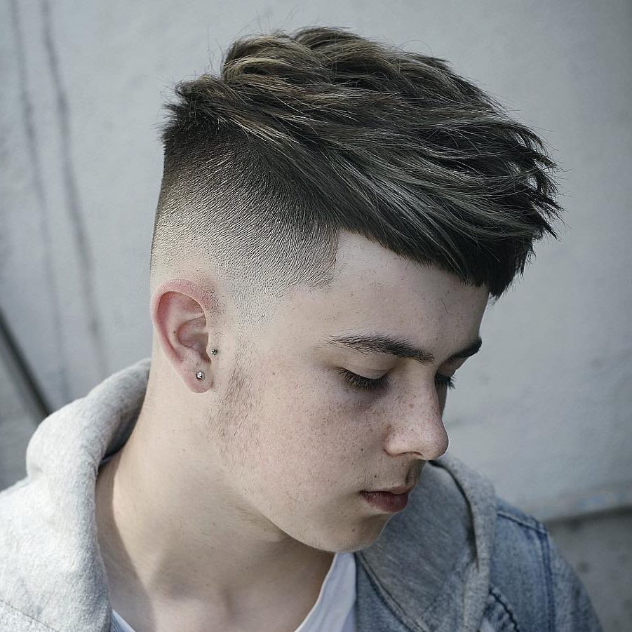 conortaaffehair cool thick hair textured haircut for men