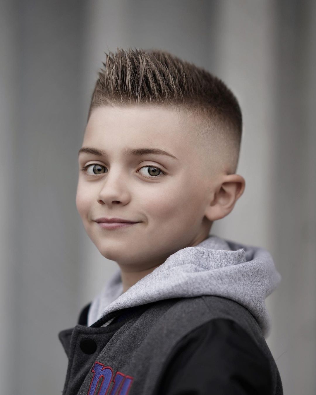 Spiky haircut for boys