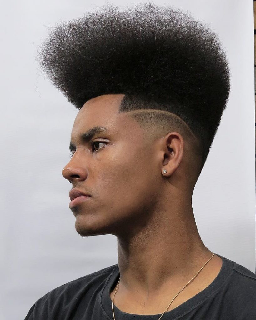 Super Tall High Top Fade Haircut