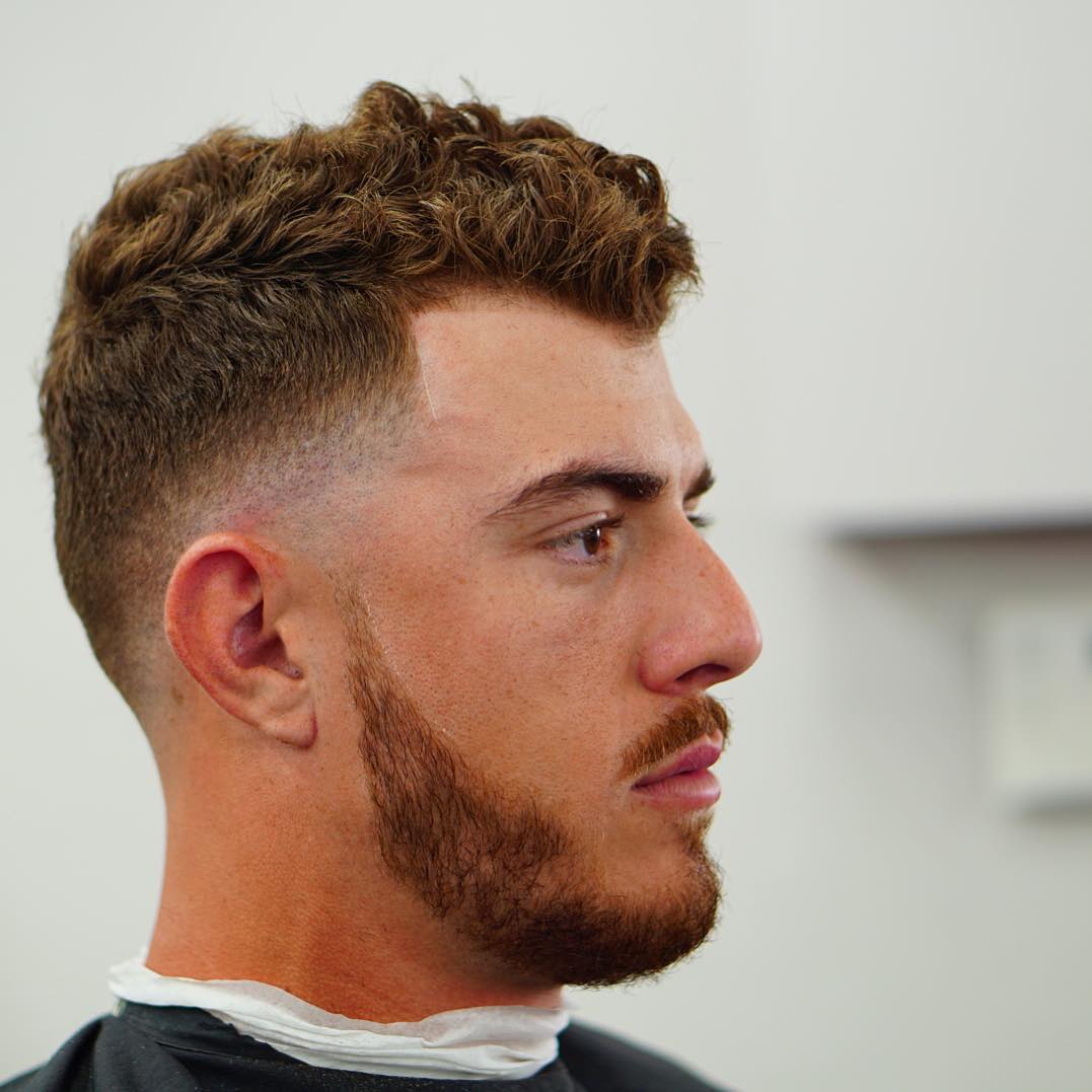 criztofferson thick haircut for men