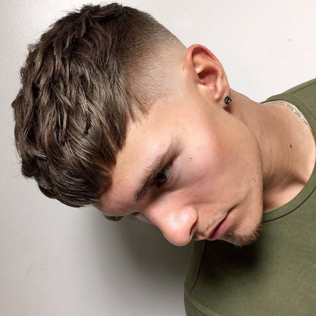 Textured Crop Men's Hairstyle