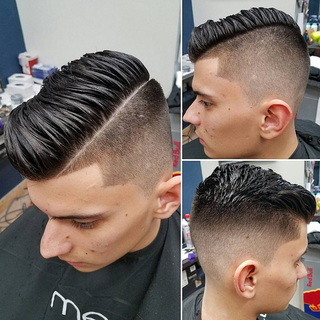 Disconnected undercut hairstyles