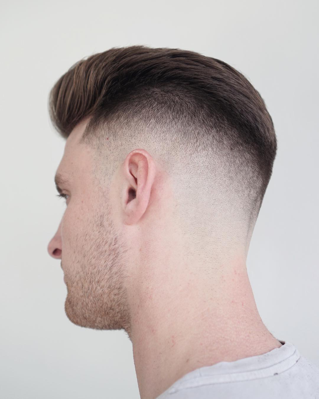 Drop fade haircut