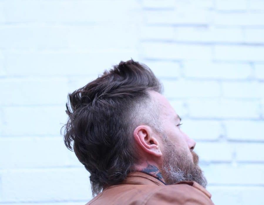 Mohawk mullet hawk