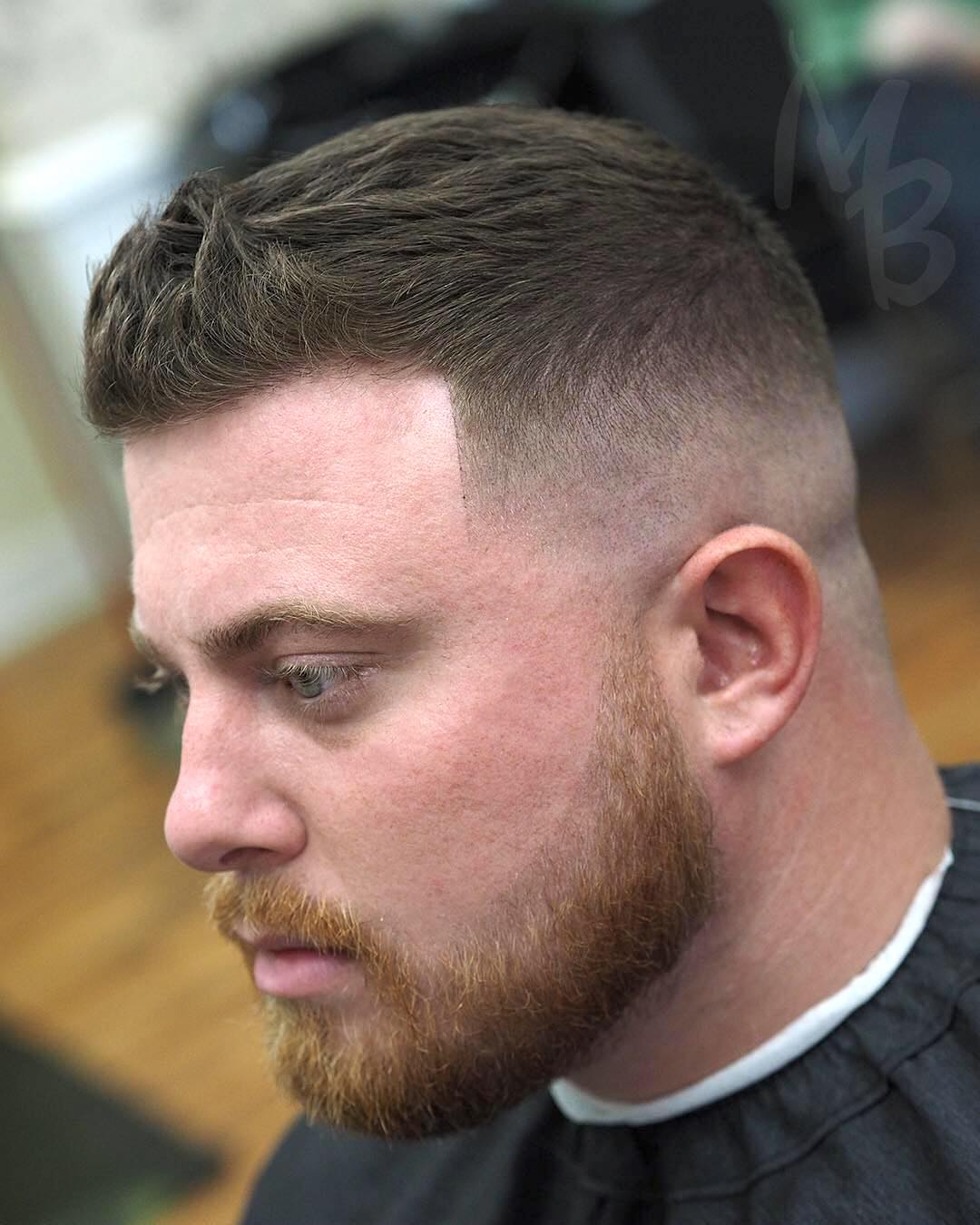 hairbymikebernstein low fade short mens haircut quiff