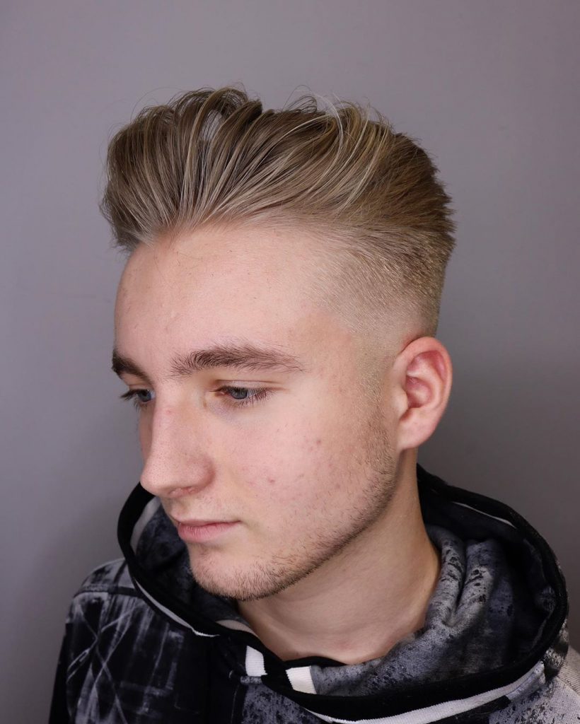 Long Top, Short Sides Haircut