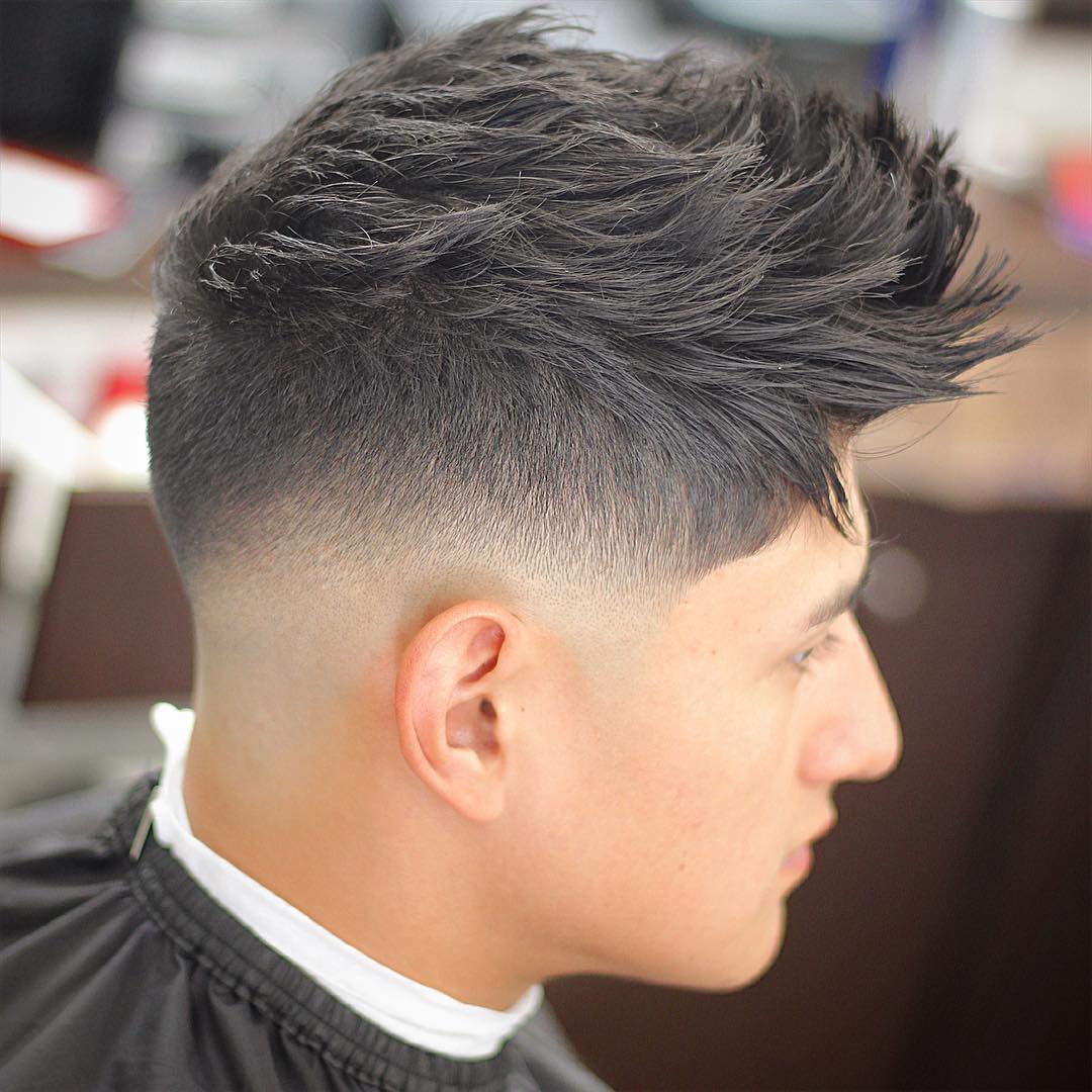 High Taper Fade Haircut