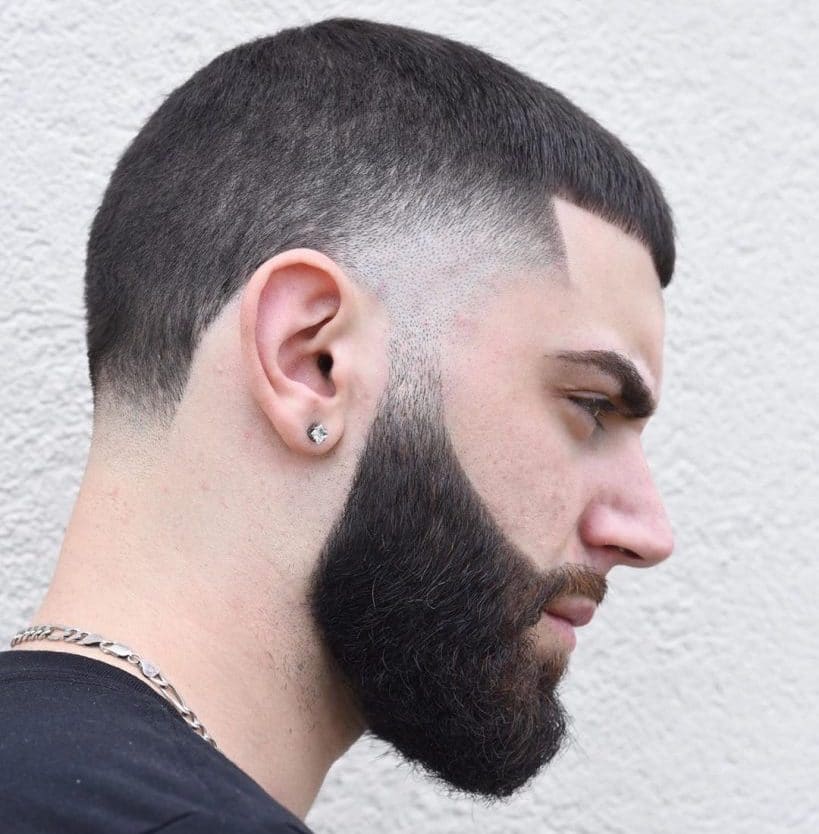 Temp fade haircut