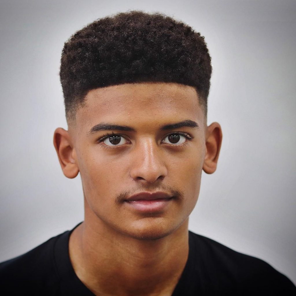 Curly Flat-Top