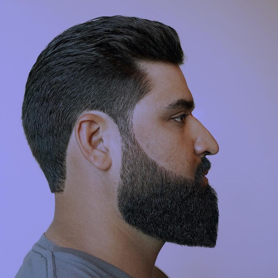 Pointed Beard Style