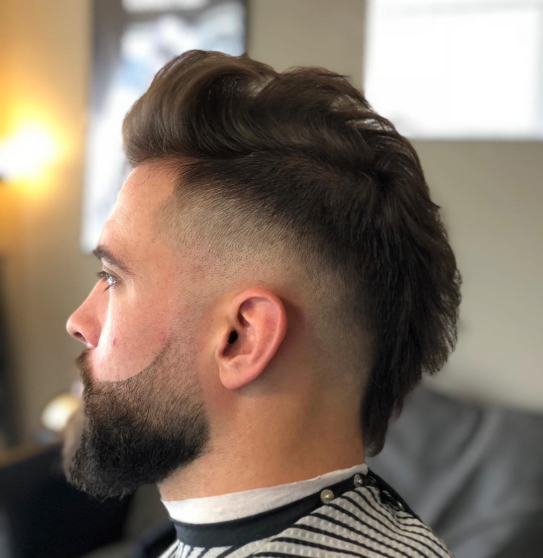 Mohawk fade