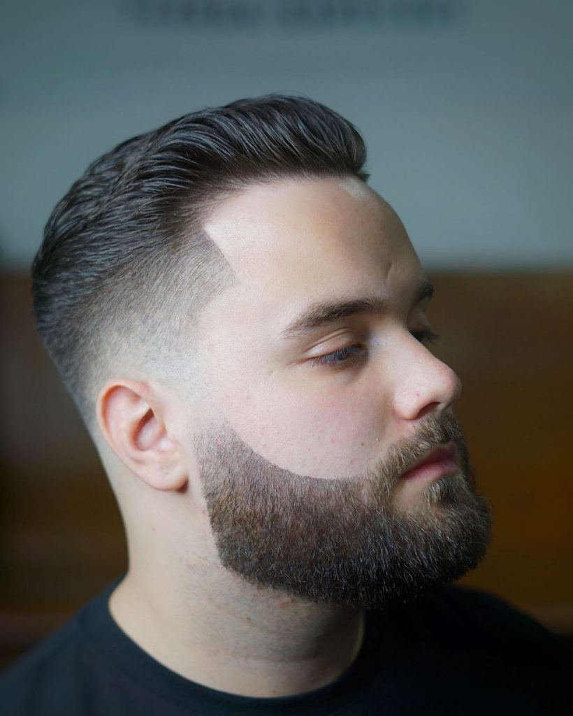 Classic short haircut for men