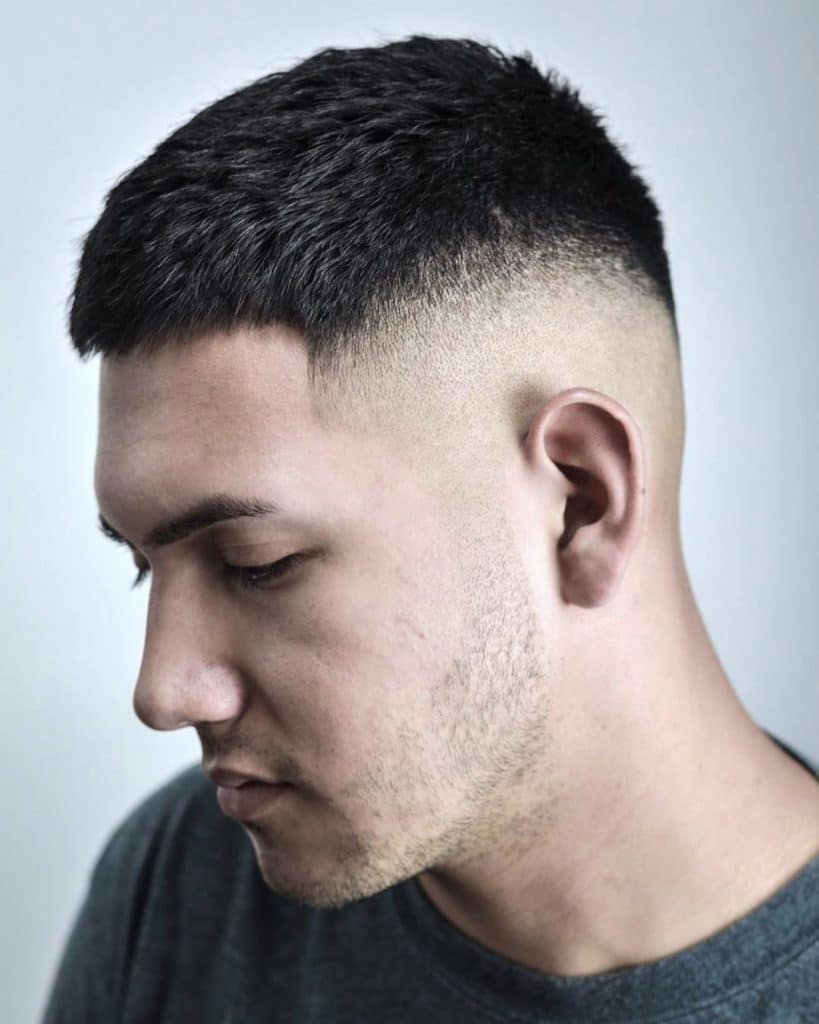 mens short fade haircut