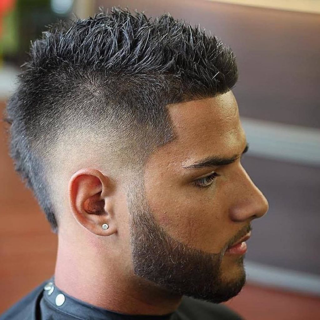 short mohawk fade haircut