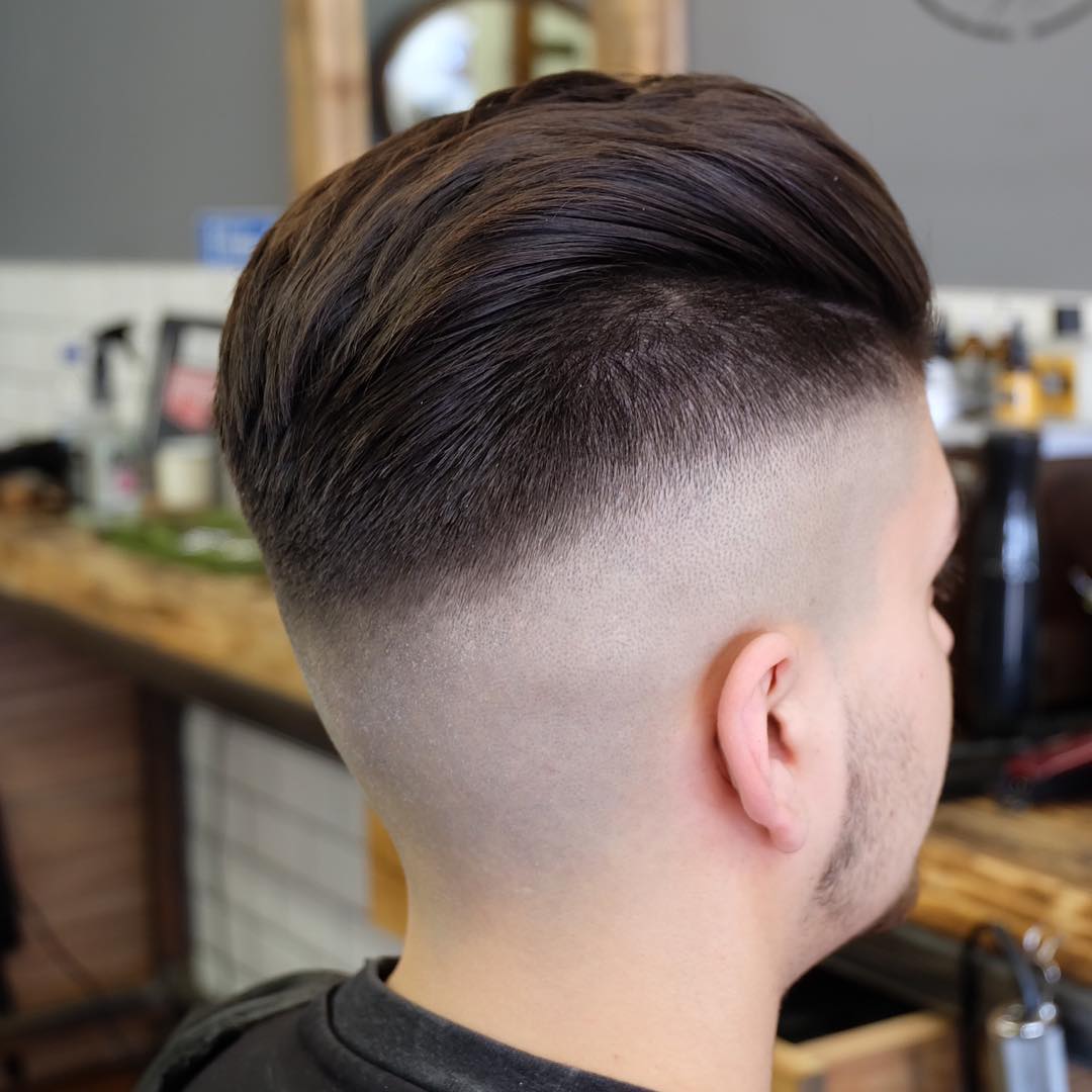 Bald fade haircut