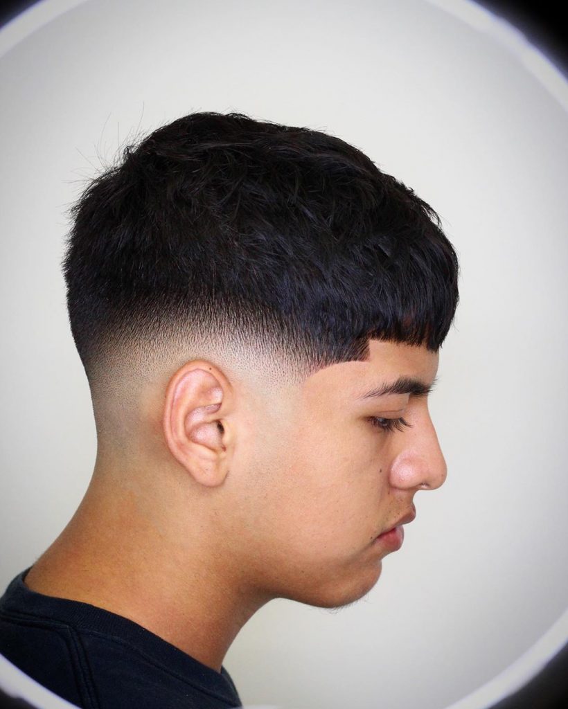 Short Textured Hairstyle For Men