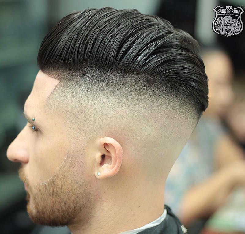 Skin fade undercut