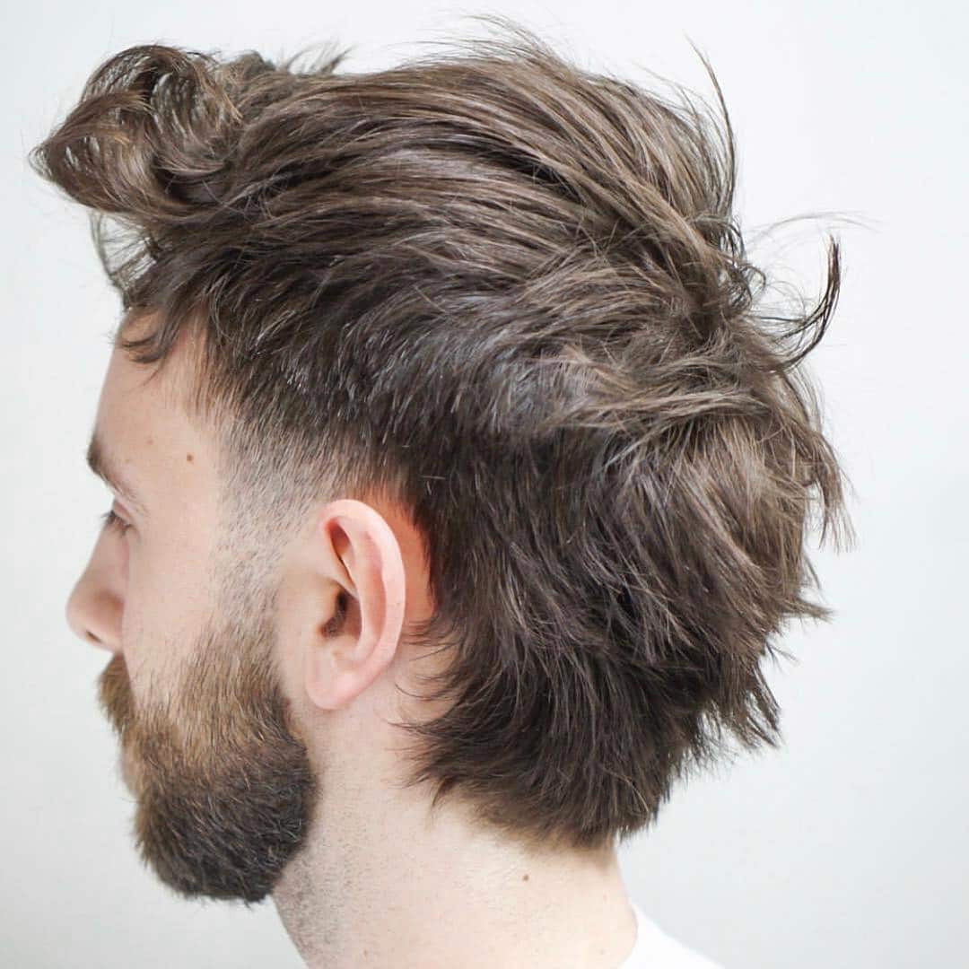 Messy Mullet Hairstyle