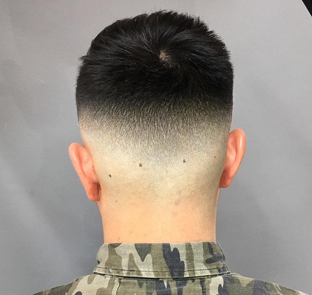 Bald fade haircut