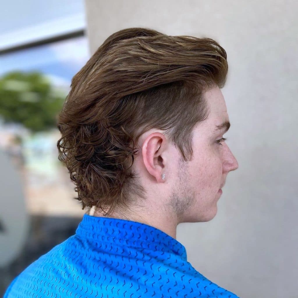 Taper Fade Mullet