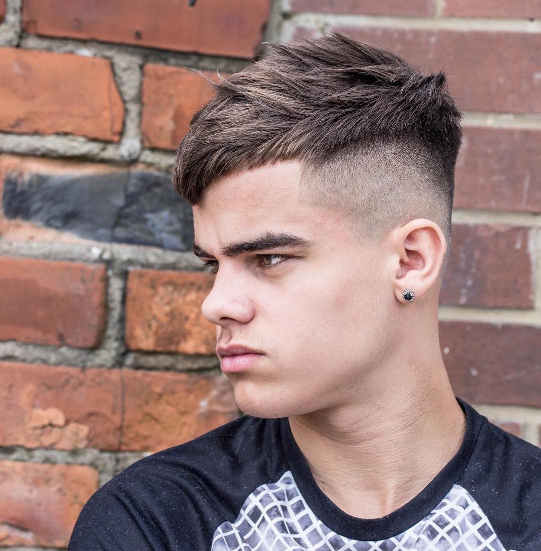 tombaxter_hair textured crop haircut high fade mens hairstyle